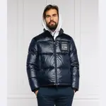 Пуховик стандартного кроя Armani Exchange, синий - фото 2