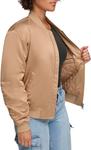 Женская свободная куртка-бомбер Levi's на молнии, светло-коричневый - фото 5