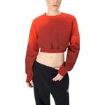 Кроп-свитшот Marine Serre, красный - фото 5