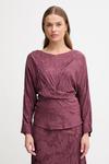 Блуза Hoss Intropia, фиолетовый - фото