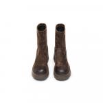 Женские ботинки Black/Coffee BELLE, черный-Fleece-Lined - фото 9