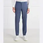 Брюки узкого кроя из шерсти Joop!, синий - фото