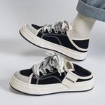 Кроссовки для скейтбординга женские низкие черные/бежевые Warrior - фото 8