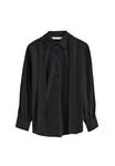 Блуза Polo Club Button-down blouse, Black - фото 5