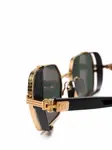 Очки в овальной оправе Balmain Eyewear, черный - фото 3