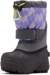 Columbia YOUTH POWDERBUG PLUS II PRINT ботинки, Graphite/Voltage - фото 7