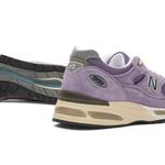 Кроссовки 991V2 New Balance, фиолетовый - фото 3