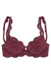 Бюстгальтер пуш-ап NUANCE, Wine red - фото