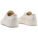 Женские низкие кеды из холста MARS*GEOME, Белый лунный свет - фото 5