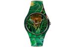 SWATCH Часы Unisex 41mm Green Watch SUOZ333 - фото