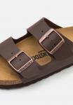 Шлепанцы женские Birkenstock из экокожи, темно-коричневый - фото 8