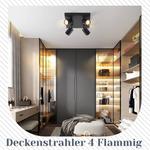 Потолочный светильник Nettlife Baunach 4-flammig, черный - фото 8