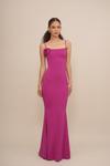 Платье WAL G TALL MARY ROSE TIE MAXI, Magenta/Purple - фото