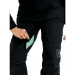 Брюки Burton Ak Goretex 2L Kimmy Bib, черный - фото 5