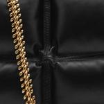 Burberry Барсетка из овчины черная - фото 6