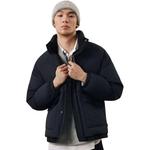 Пуховик унисекс Levis, серый - фото 3