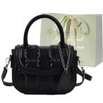 JIANGLIDA Седловая сумка через плечо, Black - фото