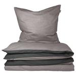 Двусторонний комплект постельного белья renforce doubleface Schiesser, серый - фото