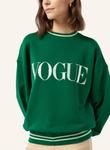 Толстовка VOGUE COLLECTION, зеленый - фото 3