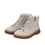 Ботильоны на шнуровке Rieker, Ecru - фото 8