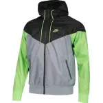 Nike Мужская куртка, антрацитовые, с капюшоном, средней плотности ткани, другие цвета - фото 3