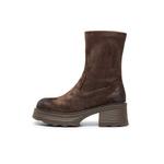 Женские ботинки Black/Coffee BELLE, черный-Fleece-Lined - фото 7