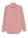 Рубашка из лиоцелла Boglioli, розовый - фото