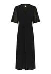 Платье Kaffe KAbelle Wrap Dress, Black Deep Cc/Black - фото 6
