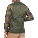 Реверсивная клетчатая стеганая жилетка с молнией BARBOUR, зеленый - фото 5