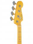 Басс гитара Fender American Pro II Precision Bass Maple Neck Miami Blue with Case - фото 4