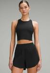 Топ SWIFT SPEED CROPPED TANK lululemon, черный - фото