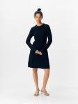 Вязаное платье OBJECT OBJViola, черный - фото 4