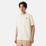 Футболка базового кроя с горным принтом THE NORTH FACE, экрю - фото 6