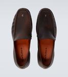 Кожаные лоферы Acne Studios, Brown - фото 4