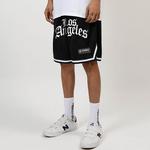 Повседневные шорты унисекс MIRACLE KILL, белая основа черный (без молний) - фото 8