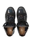 Высокие кеды с голографическим эффектом Giuseppe Zanotti, черный - фото 4