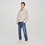 Lee Пуховик унисекс серо-бежевый, Oat Gray - фото 5