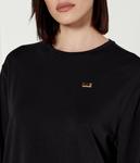 Блуза EA7 Loose fit, черный - фото 4