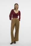 Брюки VMPERRY Aware, коричневый - фото 2