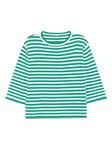 ASPESI топ в полоску, зеленый - фото