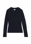 Топ Reiss Long sleeved top, Navy/Blue - фото 4