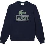 LACOSTE Свитшот унисекс морской синий - фото