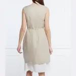 Льняное платье Peserico, желтый - фото 2