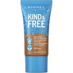 Kind + Free Moisturizing Skin Tint Foundation Latte 410, Rimmel - фото