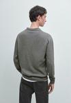 Топ Massimo Dutti Long sleeved top, Grey - фото 3