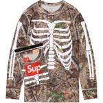 Hanes Bones Термофутболка 1 шт Лесной камуфляж Supreme, Черный - фото 3