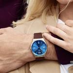 SWATCH Часы Unisex 42mm Blue Watch SS07S101, Blue - фото 3