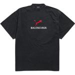 Футболка puma мужская Balenciaga, черный - фото