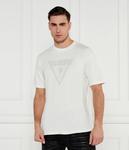 Футболка мужская Guess Active свободного кроя, экрю - фото