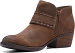 Женские ботильоны Clarks Charlten Bay, Dark Tan Suede - фото 4